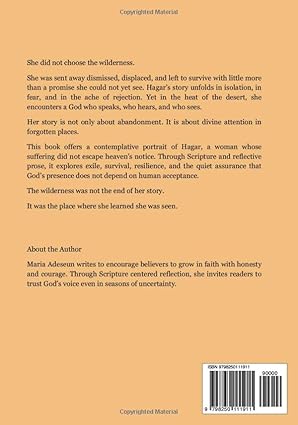 Hagar: A Story of Wilderness, Survival and Elrol (The God Who Sees). (Biblical Portraits) - Image 2