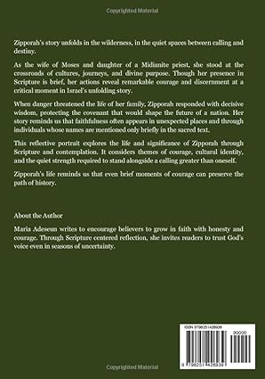 Zipporah: A Story of Courage, Action, and Covenant. (Biblical Portraits) - Image 2