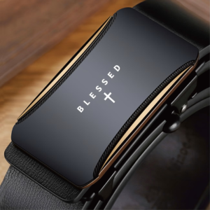 God Is Good Men's Matte Buckle Belt