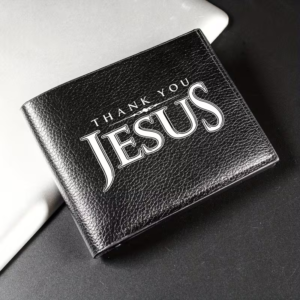 Inspirational Faith Pattern Short Wallet